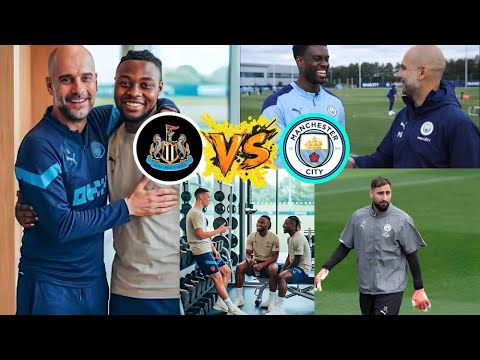 Man City Today's ⚽🔥✅Training.Antoine Semenyo Marc Guehi 🔥 Preparing fornewcastle 🔥