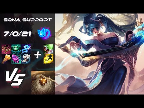 SUPPORT Sona vs Bard - EU Grandmaster Patch 14.24