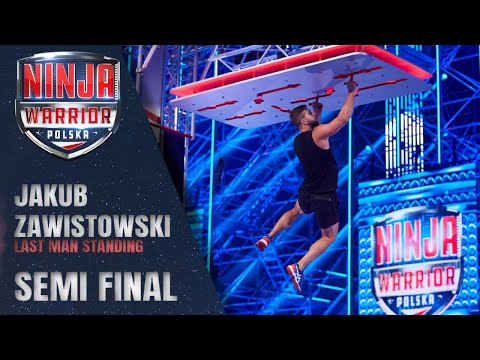 NINJA WARRIOR Polska 2  JAKUB ZAWISTOWSKI Tor Półfinałowy