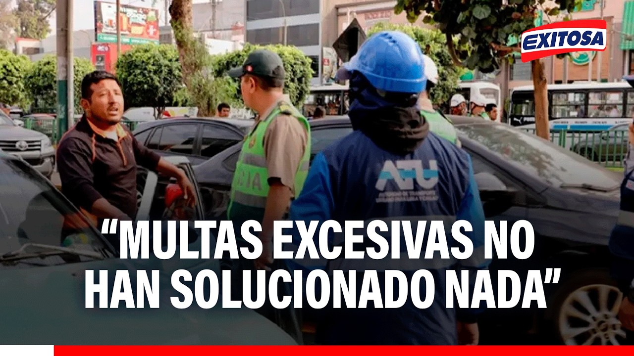 🔴🔵 Multas altas empujan a la informalidad y sistema de puntos no ha funcionado, según Tito Alvites