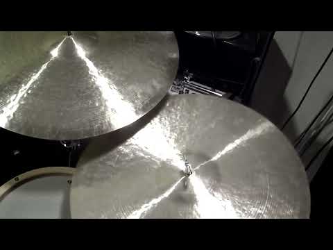 22, 2088g and 21, 2188g - Handcrafted cymbals by Craig Lauritsen