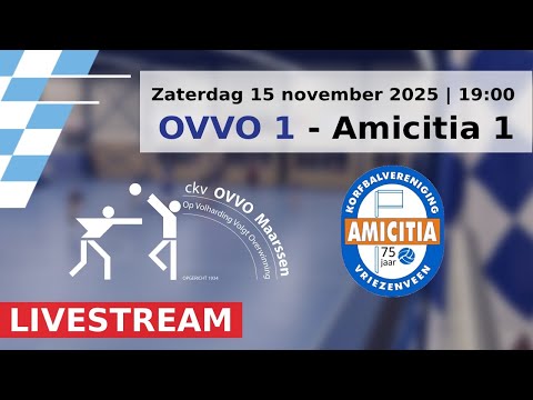 OVVO Maarssen 1 vs Amicitia 1 | Livestream (15-11-2025)