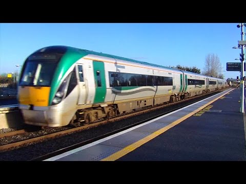 IE 22000 Class DMU Train - Hazelhatch & Celbridge Station, Kildare