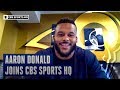 Aaron Donald felt like it was a home game when the Rams played at Heinz Field | CBS Sports HQ