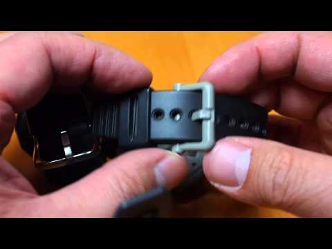 Vintage Casio G Shock DW-002 watch flip review