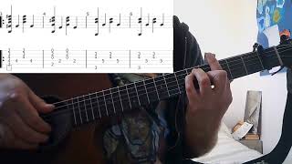 Un homme heureux - William Sheller - tuto guitare avec tabs