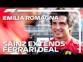 Carlos Sainz Signs Ferrari Deal Extension