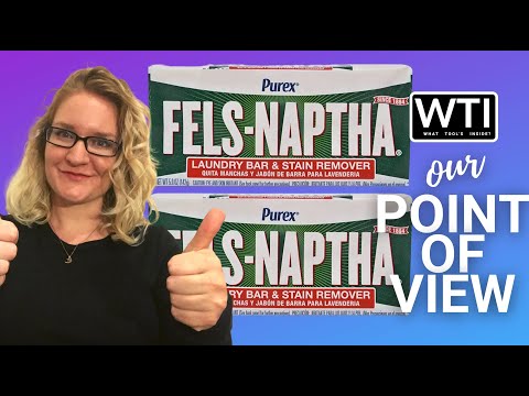 Fels Naptha Laundry Soap Bar - WTI product video review