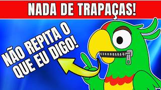 MEGA DESAFIO: FALE O QUE QUISER, MAS NÃO REPITA O QUE EU DIGO!