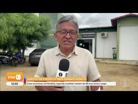 Inter 1 RN - 19/1/2026 - Agricultor é vitima f@tal de assalto, na Zona Rural de Florânia, no Seridó