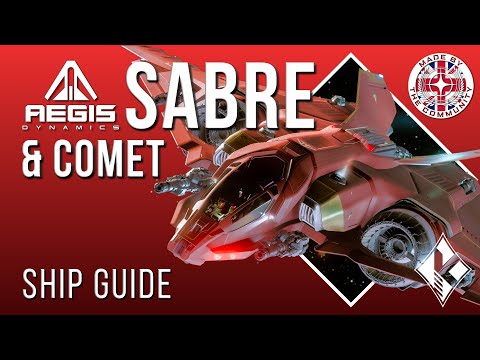 Star Citizen Guide [4K] Aegis Saber & Comet | Stealth & Medium Fighter