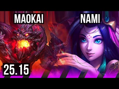 MAOKAI & Draven vs NAMI & Caitlyn (SUP) | 5/4/18 | NA Master | 25.15