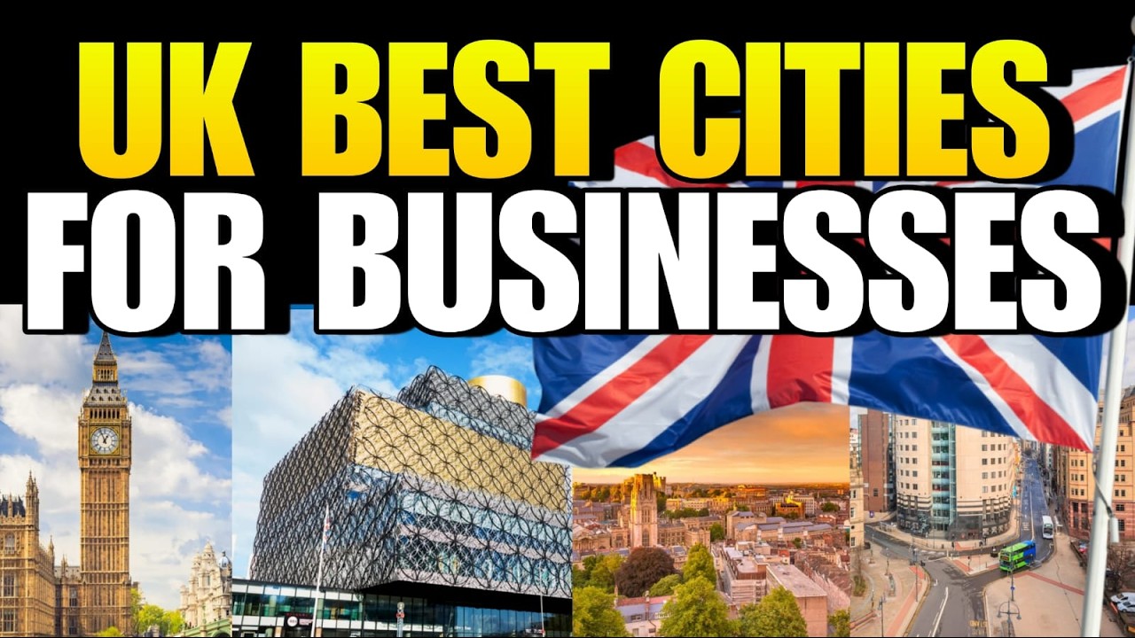 🇬🇧5 Best UK Cities For Business in 2025 | Top UK Business Cities
