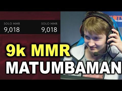 MATUMBAMAN Hitting 9k MMR - Dota 2