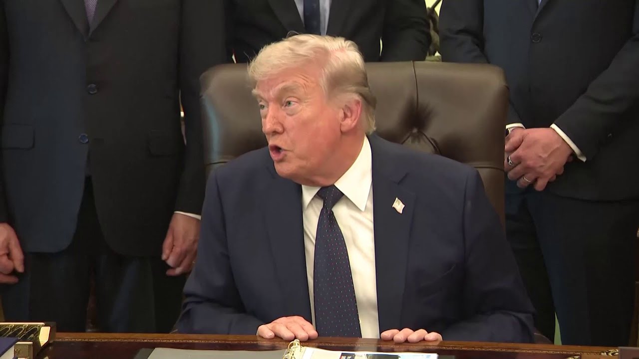 Trump says he won't use nuclear weapon on Iran, doesn't want to 'rush' peace deal: Press conference