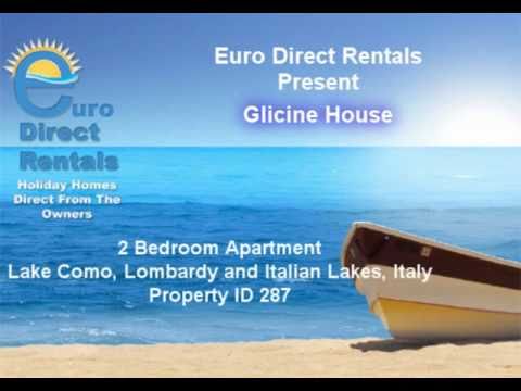 Glicine House, Lake Como, Lombardy and Italian Lakes, Italy Presented by Euro Direct Rentals
