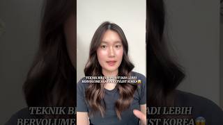 Download lagu Teknik bikin rambut bervolume ala hairstylist korea😱 mp3
