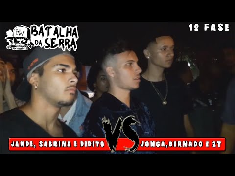 JONGA, BERNADO E 2T VS JADEN, SABRINA E DIDITO - 1º FASE - Edição 21º - Batalha Da Serra - NF 2020