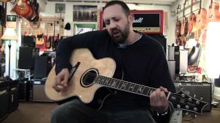 Video thumbnail for Jamie Gooch plays the new PRS SE Angelus Custom at The Guitar Store by Quimper Sound Records and Guitars