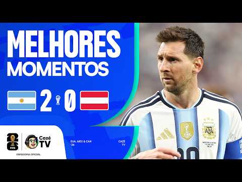 Melhores momentos de Argentina x Austria