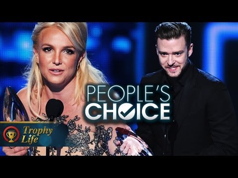 Britney Spears & Justin Timberlake Win Big 2014 People's Choice Awards Winners