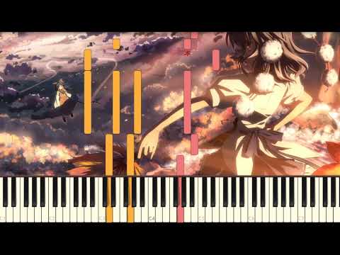 [Easy Piano] MoF Aya's theme | The Youkai Mountain - Mysterious Mountain