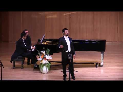 Anthony Leon, Tenor - El Majo Celoso," Obradors