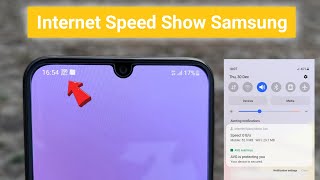 how to show Internet Speed on notifications bar in samsung phone | sow internet speed on status bar