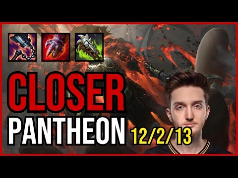CLOSER - PANTHEON vs. FIDDLESTICKS Jungle | NA CHALLENGER | PATCH 11.2