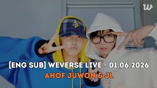 Download lagu ENG SUB - AHOF JL & JUWON WEVERSE JANUARY 6, 2026 #ahof #foha #jl #juwon mp3 Download lagu ENG SUB - AHOF JL & JUWON WEVERSE JANUARY 6, 2026 #ahof #foha #jl #juwon mp3