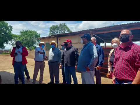 Anzóategui recibe al Pte. de la Corporación Venezolana de Café, Coronel Alfredo Mora y su equipo.