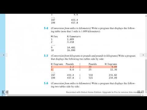 Introduction To Java Programming Exercise 5 5b