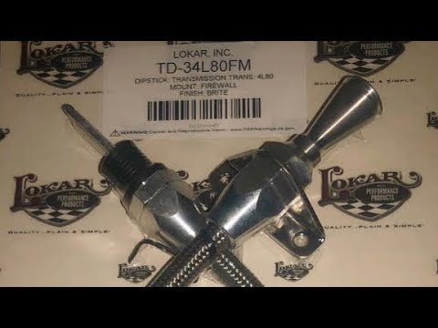HOW TO INSTALL TRANS DIPSTICK ON LS SWAP