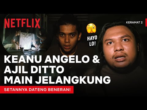 POV: Nonton Keanu Angelo & Ajil Ditto Main Jelangkung | Keramat 2: Caruban Larang | Clip