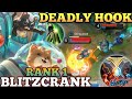 BLITZCRANK SUPER HOOK ACCURACY! IRRITATING TANK DAMAGE - TOP 1 GLOBAL BLITZCRANK BY Hmm - WILD RIFT