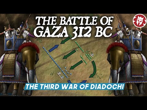 Battle of Gaza 312 BC - Third War of the Diadochi DOCUMENTARY