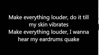 Neon Jungle - Louder (Lyric Video)