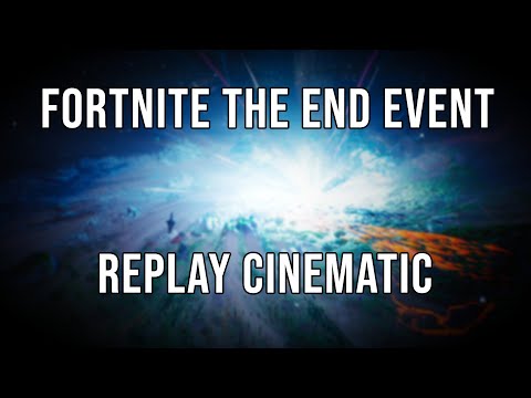 Fortnite End Event Cinematic replay mode