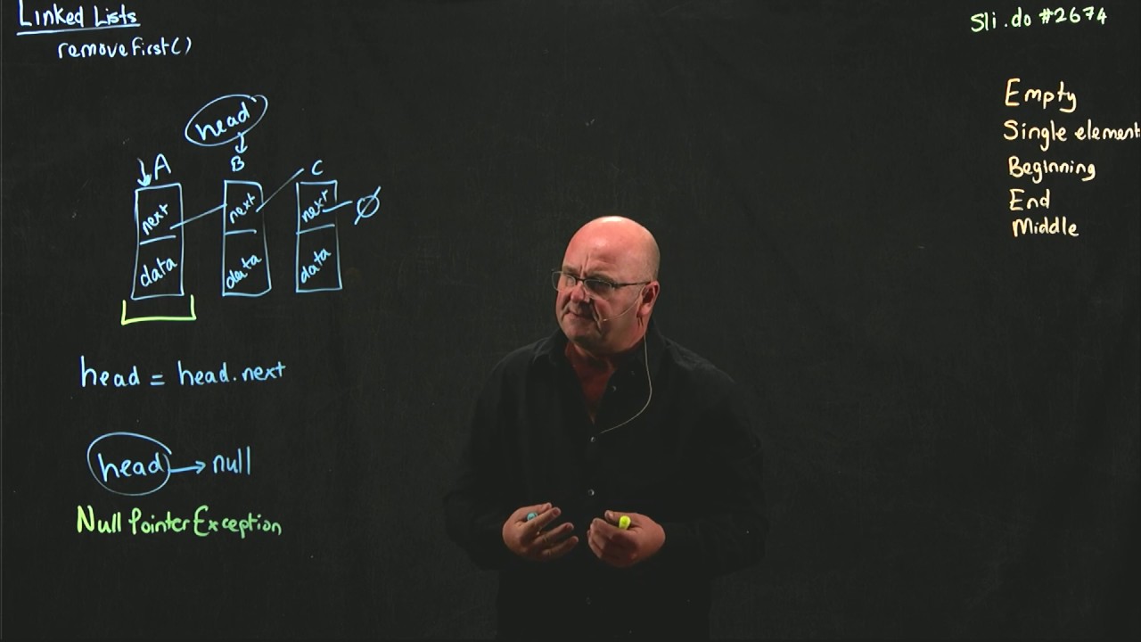 LinkedList 6 removeFirst()