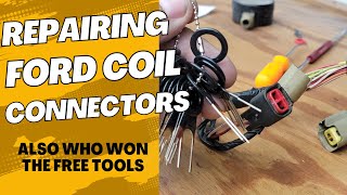 Repairing Ford coil connectors