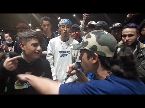 LIL WHITE se mide en Métricas a EL MENOR💣 Batallón en Bogotá