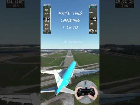 Pilot Attempts Strong Crosswind Landing at O'Hare in 787 - Microsoft Flight Simulator 2020