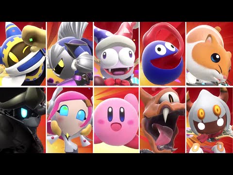 Kirby Air Riders - All Character Victory Animations