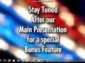 Stay Tuned After Our Main Presentation For A Special Bonus Feature Bumper 2004