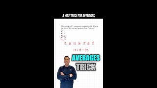 #ACT MATH test question Averages Tips and Tricks