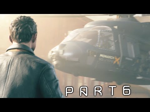 Quantum Break Walkthrough Gameplay Part 6 - Helicopter (XBOX ONE)
