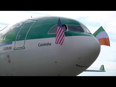 Aer Lingus Cockpit Video | Dublin to Seattle | Inaugural SEA Flight