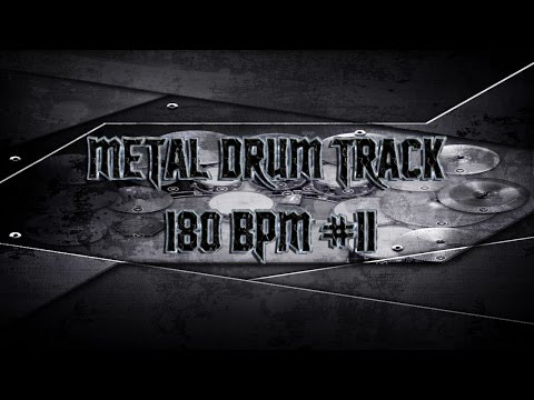 Modern Metal Drum Track 180 BPM (HQ,HD) | Preset 2.0