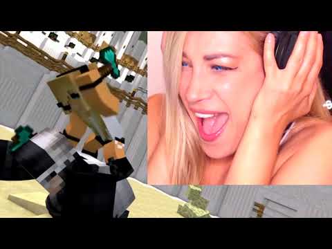 REACTION: AXED IN THE FACE! ★  Minecraft Song Psycho Girl 6 "Bad Boy" | Minecraft Music