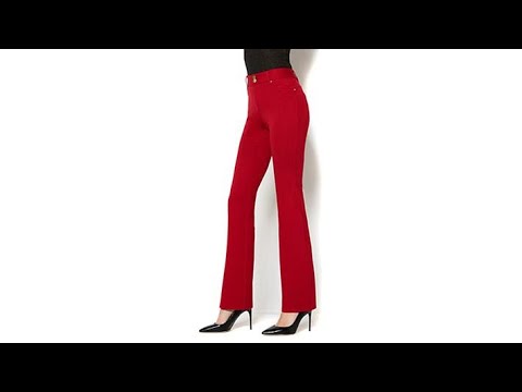 IMAN Platinum Perfect Ponte Slimming BootCut Pant